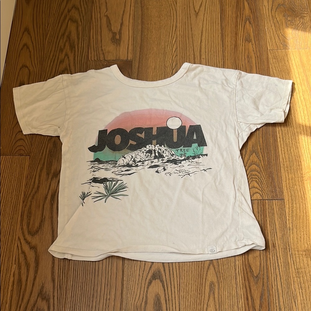 T&B Cream Casual Tee